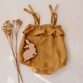 Creative Modeling Romper Baby Romper (Option: Yellow-66cm)