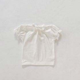 Full Moon Baby Triangle Strap Floral Romper (Option: Tshirt-66cm)