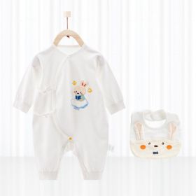 Baby One-piece Cotton Baby Romper (Option: M-52CM)