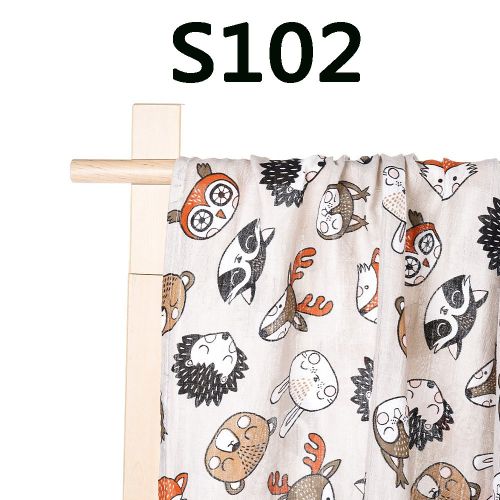 Newborn Baby Swaddling Quilt Pure Cotton Gauze Bath Towel Swaddling Wrapping Towel