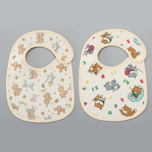 Thin Kids' Bib Pure Cotton Waterproof Gauze Saliva Towel Thin Kids' Bib Pure Cotton Waterproof Gauze Saliva Towel