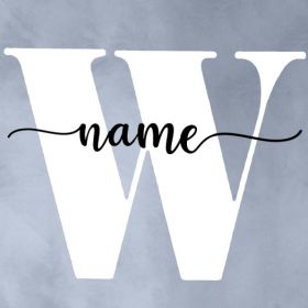 Personalized Baby Name Bodysuit Custom Newborn Name Clothing (Option: W-6m)