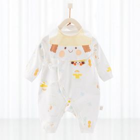 Baby One-piece Cotton Baby Romper (Option: D-52CM)