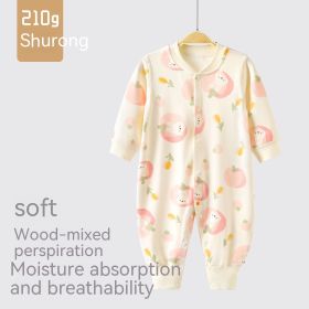 Newborn Clothes Baby Jumpsuits Romper (Option: Rabbit Orchard-73cm)