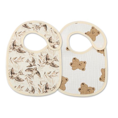 Thin Kids' Bib Pure Cotton Waterproof Gauze Saliva Towel Thin Kids' Bib Pure Cotton Waterproof Gauze Saliva Towel