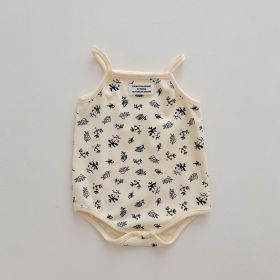 Sling Wrapped Fart Coat Triangle Harness Baby Cotton (Option: Leaves-73cm)