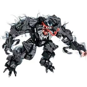 Disney Series Building Blocks Hero Cartoon Character Spider-Man Assembled Decompression Model Ornaments Stitch Assembly Toys (Color: 76123, size: With box)
