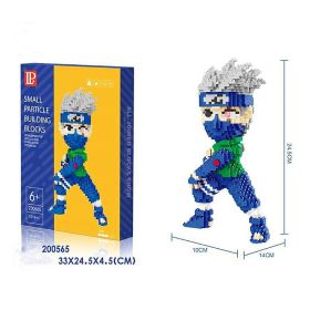 Disney Series Building Blocks Hero Cartoon Character Spider-Man Assembled Decompression Model Ornaments Stitch Assembly Toys (Color: 200565, size: With box)