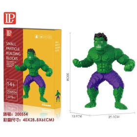 Disney Series Building Blocks Hero Cartoon Character Spider-Man Assembled Decompression Model Ornaments Stitch Assembly Toys (Color: 200554, size: With box)