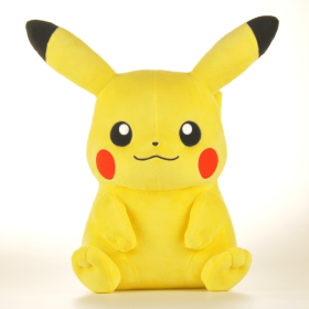 New Cartoon Pokemon Plush Toy Charmander Squirtle Bulbasaur Plush Doll Eevee Mewtwo Jigglypuff Snorlax Plush Toy Children's Gift (Color: Pikachus 20CM2)