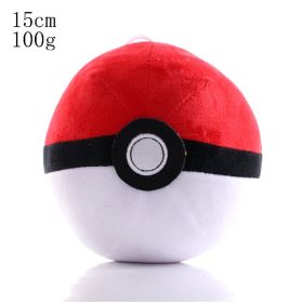 New Cartoon Pokemon Plush Toy Charmander Squirtle Bulbasaur Plush Doll Eevee Mewtwo Jigglypuff Snorlax Plush Toy Children's Gift (Color: 15cm)