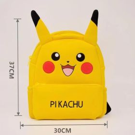 New Cartoon Pokemon Plush Toy Charmander Squirtle Bulbasaur Plush Doll Eevee Mewtwo Jigglypuff Snorlax Plush Toy Children's Gift (Color: bag 37cm)