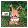 Micro-Particle Building Bblocks Elf Pok√©mon Eevee Family Doll Mmini Assembled Building Blocks Toys Parent-child Teaching Game