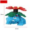 Pok√©mon Anime Cartoon Model Decoration Mini Diamond Particle Building Blocks Pikachu Building Blocks Assembled Educational Toys