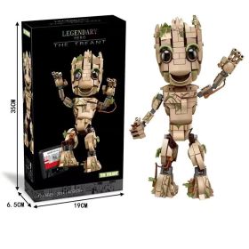 Marvel Avengers Mech Toys Thor Spider-Man Thanos Mecha Boy Fighting Insert Model Building Blocks Minifigure Children's Toys (Color: With box-2014)