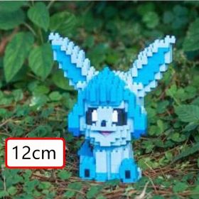 Micro-Particle Building Bblocks Elf Pok√©mon Eevee Family Doll Mmini Assembled Building Blocks Toys Parent-child Teaching Game (Color: SCB2050)