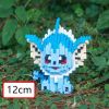 Micro-Particle Building Bblocks Elf Pok√©mon Eevee Family Doll Mmini Assembled Building Blocks Toys Parent-child Teaching Game