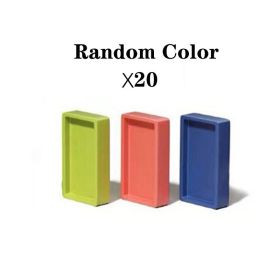 Dominoes Fun Automatic Delivery Electric Train Educational Children's Toy (Color: Domino's Random 20 Pieces)