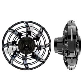 Pointer Spiral Flying Intelligent Flip Sensor Bomber Kids Toy (Color: black)