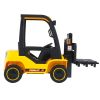 Electric frame lifting rod ElectricforkliftChildren Ride- on Car 12V7A Battery Powered Vehicle Toy ,3 speeds,Parent Remote Control,Led lights,music bo