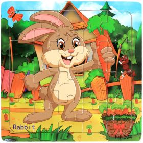20 Piece Wooden Jigsaw Puzzle Kids Toy (Style: 15)