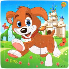 20 Piece Wooden Jigsaw Puzzle Kids Toy (Style: 11)