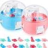Mini Claw Machine For Kids -Mini Dinosaur Figures Claw Machine Prizes Toy Grabber Mini Arcade Game Miniature Novelty Toys Birthday Gifts For 3+ Year O