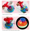 Music Gyro Kids Toy; Luminous Rotating Gyro Toy; With Colorful Light For Children
