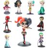 Q Version Of Marvel Superhero Princess Aisha Ann; Harley Quinn And &quot;Supergirl And Catwoman&quot; Action Doll Home Decoration Gifts