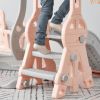 Toddler Slide and Swing Set 3 in 1; Kids Playground Climber Swing Playset with Basketball Hoops Freestanding Combination Indoor & Outdoor