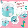 Mini Claw Machine For Kids -Mini Dinosaur Figures Claw Machine Prizes Toy Grabber Mini Arcade Game Miniature Novelty Toys Birthday Gifts For 3+ Year O