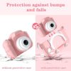 Kids Selfie Camera;  Kids Camera Toys For 3-12 Year Old Boys/Girls; Kids Digital Camera With Video; Christmas Birthday Festival Gifts For Kids ; 32GB