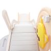 Toddler Slide and Swing Set 5 in 1, Kids Playground Climber Slide Playset with Basketball Hoop Freestanding Combination for Babies Indoor & Outdoor