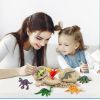 Dinosaur Eggs - Dino Egg Dig Kit Dinosaur Toys for Kids; Easter Eggs Excavation Discover 12 Surprise Dinosaurs; Archaeology Science Kit STEM Party Gif