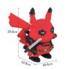 Pok√©mon Anime Cartoon Model Decoration Mini Diamond Particle Building Blocks Pikachu Building Blocks Assembled Educational Toys