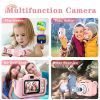 Kids Selfie Camera;  Kids Camera Toys For 3-12 Year Old Boys/Girls; Kids Digital Camera With Video; Christmas Birthday Festival Gifts For Kids ; 32GB