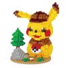 Pokemon Creative Mini Building Blocks Pikachu Pen Holder Fun Toy Building Blocks Children's Educational Jigsaw Christmas Gift