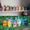 Micro-Particle Building Bblocks Elf Pok√©mon Eevee Family Doll Mmini Assembled Building Blocks Toys Parent-child Teaching Game