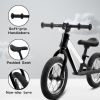 ECARPAT Balance Bike, Magnesium Alloy Frame Toddler Bike,Lightweight Sport Training Bicycle with 12" Rubber Foam Tires,Adjustable Seat for Kids Ages 1