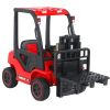 Electric frame lifting rod ElectricforkliftChildren Ride- on Car 12V7A Battery Powered Vehicle Toy ,3 speeds,Parent Remote Control,Led lights,music bo