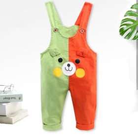 Fashion Color Matching Baby Single-tooth Mandarin Duck Pants Thin (Option: 5style-80cm)